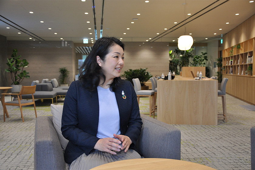 ESG経営推進本部ダイバーシティ推進部 木原淳子