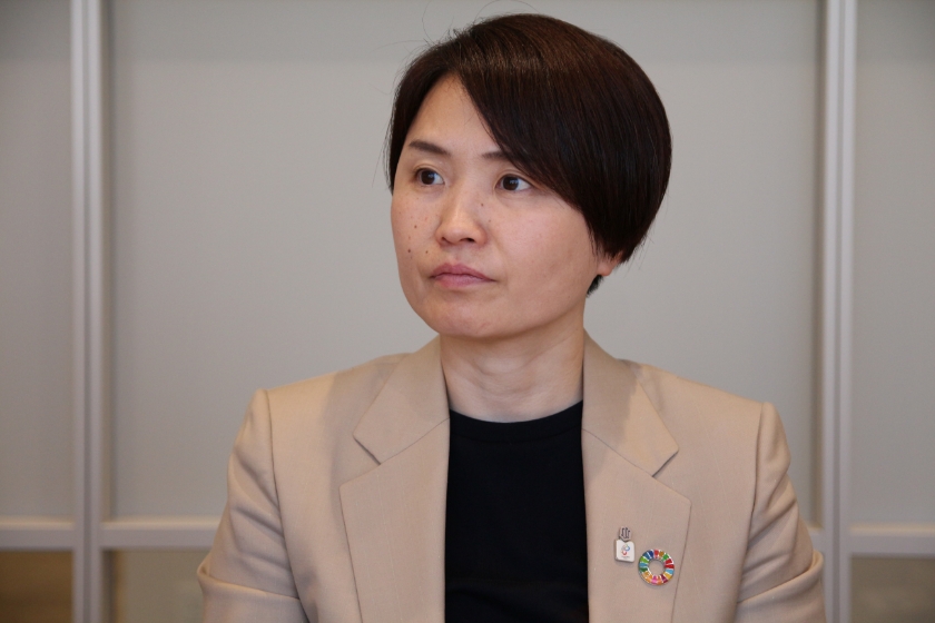 ＥＳＧ経営推進本部 ダイバーシティ推進部長 横山 亜由美 氏