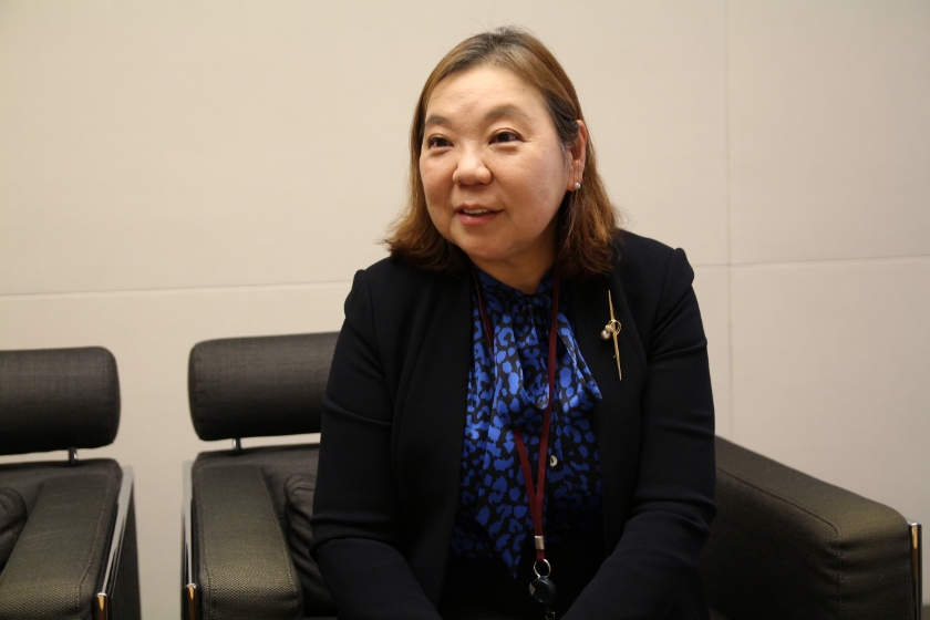 竹中工務店 経営企画室ＤＥ＆Ｉ推進部長　谷地 富美子　氏